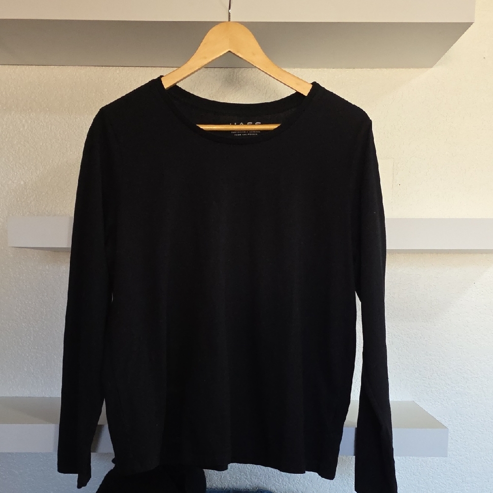Black Long Sleeve Top